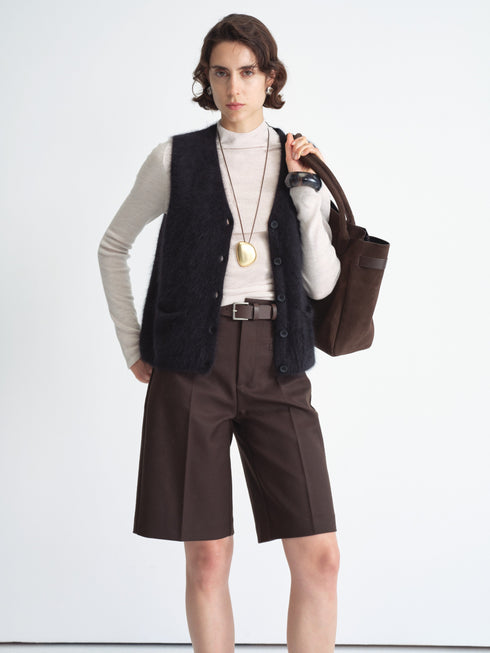 Brushed Knit Vest